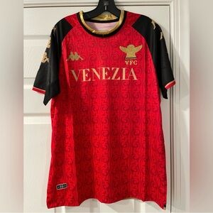 Kappa Red and Black Venezia Jersey